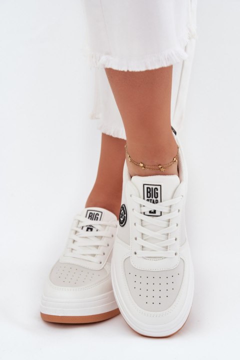 Sneakersy damskieModel Big Star RR274572 HI-POLY SYSTEM White Sneakersy damskieModel Big Star RR274572 HI-POLY SYSTEM White