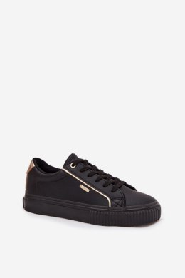 Sneakersy damskie Model Big Star SS274025 Black/Gold