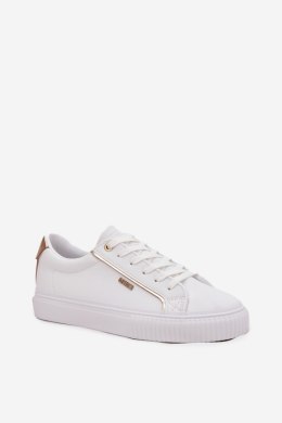 Sneakersy damskie Model Big Star SS274026 White/Gold