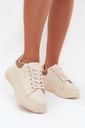 Sneakersy damskie Model Big Star SS274246 Light Beige