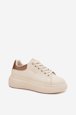 Sneakersy damskie Model Big Star SS274246 Light Beige