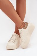 Sneakersy damskie Model Big Star SS274246 Light Beige