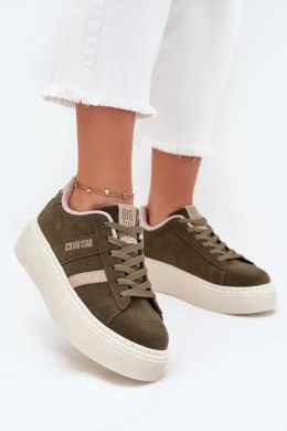 Sneakersy damskie Model Big Star SS274349 Green