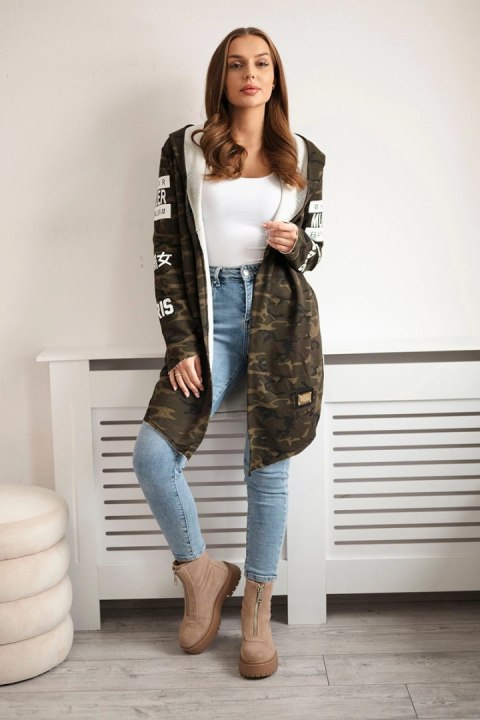 Bluza Narzutka z napisami moro Bluza Narzutka z napisami moro