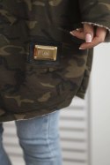 Bluza Narzutka z napisami moro  