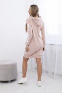 Sukienka Off White pudrowy beż  