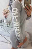 Sukienka Off White szary mealnż  