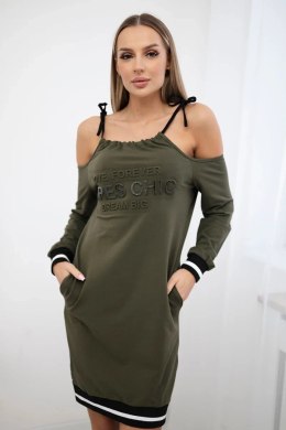 Sukienka Tres Chic khaki  
