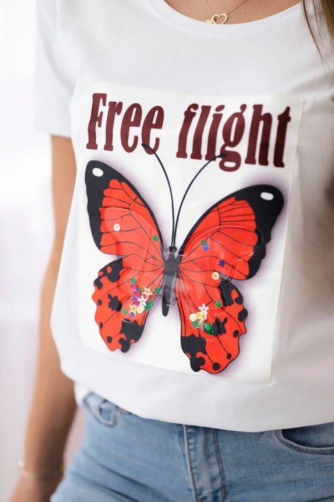Bluzka Free Flight biała Bluzka Free Flight biała