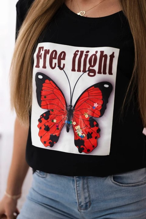 Bluzka Free Flight czarna Bluzka Free Flight czarna
