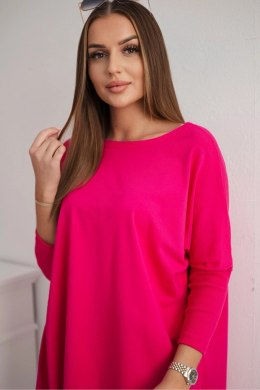Bluzka oversize fuksja  