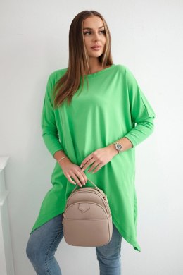 Bluzka oversize jasny zielony  