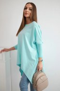 Bluzka oversize miętowa  