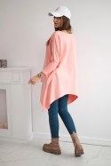 Bluzka oversize morelowa  