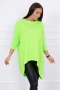 Bluzka oversize zielony neon  