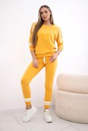 Komplet Girl Revolution musztardowy  