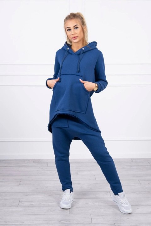 Komplet ze spodniami Baggy jeansowy  