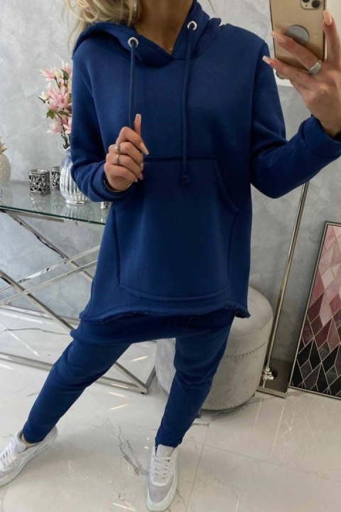 Komplet ze spodniami Baggy jeansowy  