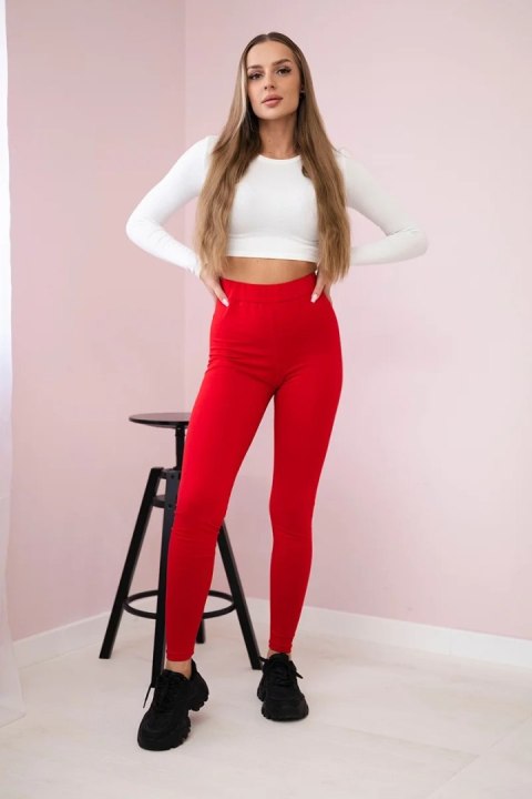 Legginsy damskie Brooklyn czerwone Legginsy damskie Brooklyn czerwone
