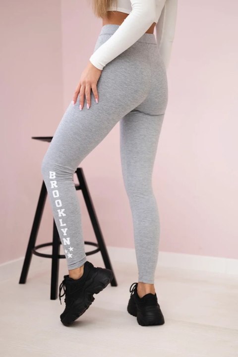 Legginsy damskie Brooklyn szare Legginsy damskie Brooklyn szare