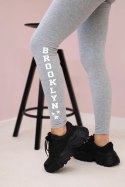 Legginsy damskie  Brooklyn szare  