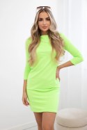 Sukienka Classical zielony neon  