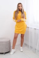 Sukienka Off White musztardowy  
