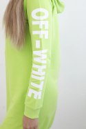 Sukienka Off White pistacjowa  