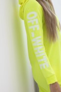 Sukienka Off White żółty neon  