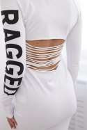Sukienka Ragged biała  