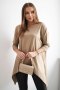 Bluzka oversize camelowa  