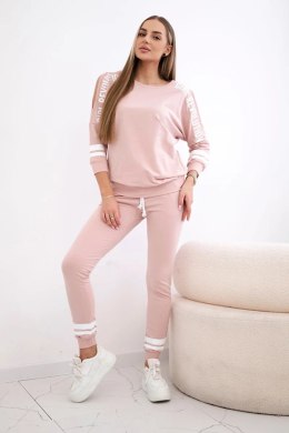 Komplet Girl Revolution ciemny pudrowy róż  