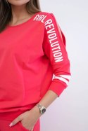 Komplet Girl Revolution malinowy  