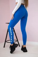 Spodnie leginsy Brooklyn chabrowe  