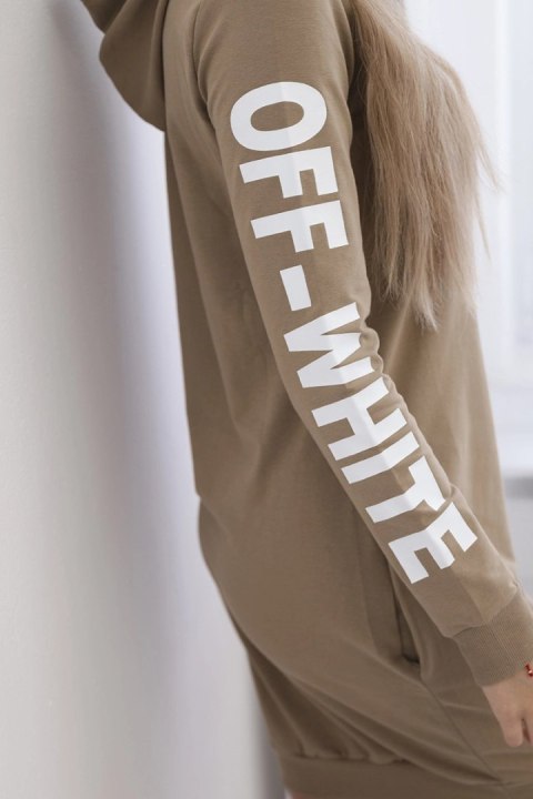 Sukienka Off White camelowa Sukienka Off White camelowa