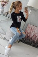Bluzka z nadrukiem Original czarna  