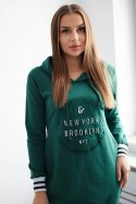 Sukienka Brooklyn ciemno zielona  