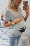 Bluzka ciążowa Guck szara  