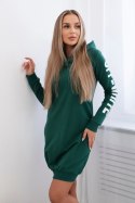 Sukienka Off White ciemny zielony  