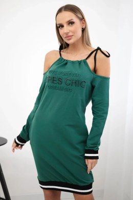 Sukienka Tres Chic zielona  