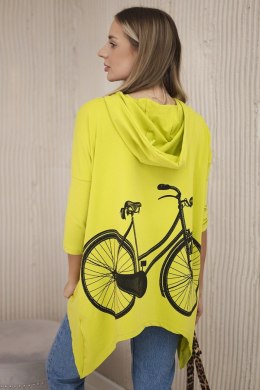 Bluza z nadrukiem roweru kiwi  