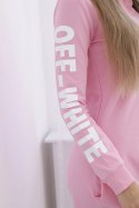 Sukienka Off White jasno różowa  
