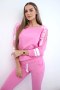 Komplet Girl Revolution jasny różowy  