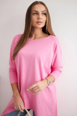 Bluzka oversize jasno różowa  