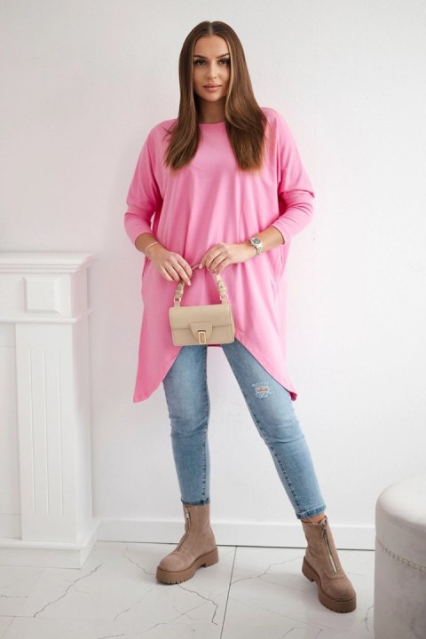 Bluzka oversize jasno różowa Bluzka oversize jasno różowa