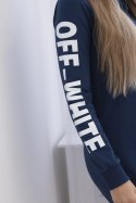 Sukienka Off White morska  