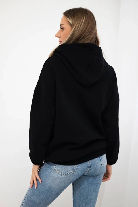 Bluza z kapturem czarna Bluza z kapturem czarna