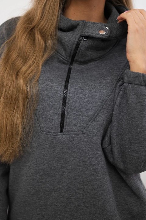 Bluza z kapturem grafitowa Bluza z kapturem grafitowa