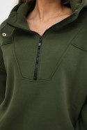 Bluza z kapturem khaki  