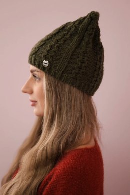 Czapka z polarem Rabbid K237 khaki  
